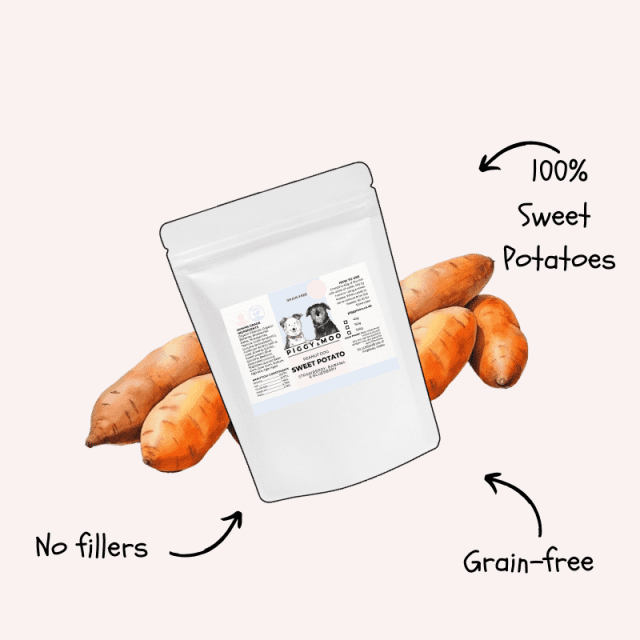 Dehydrated Sweet Potato Chews for Dogs 70g