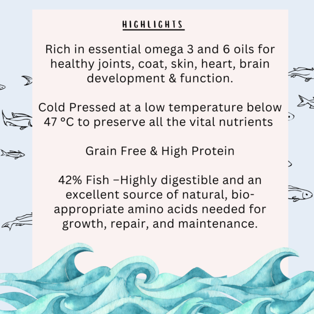 Fish Cold Pressed Dog Food - BEST BEFORE 03/03