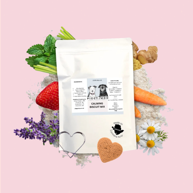 Calming Dog Biscuit Mix & Cookie Cutter 200g