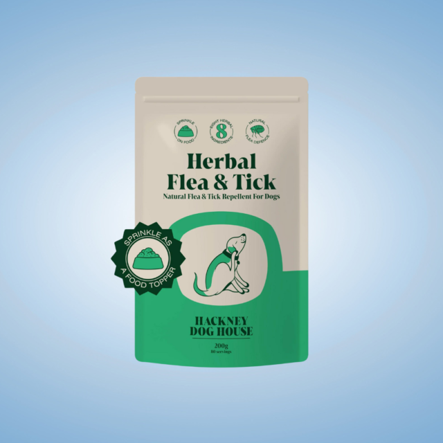 Hackney Dog House - Herbal Dog Flea & Tick Repellent 200g