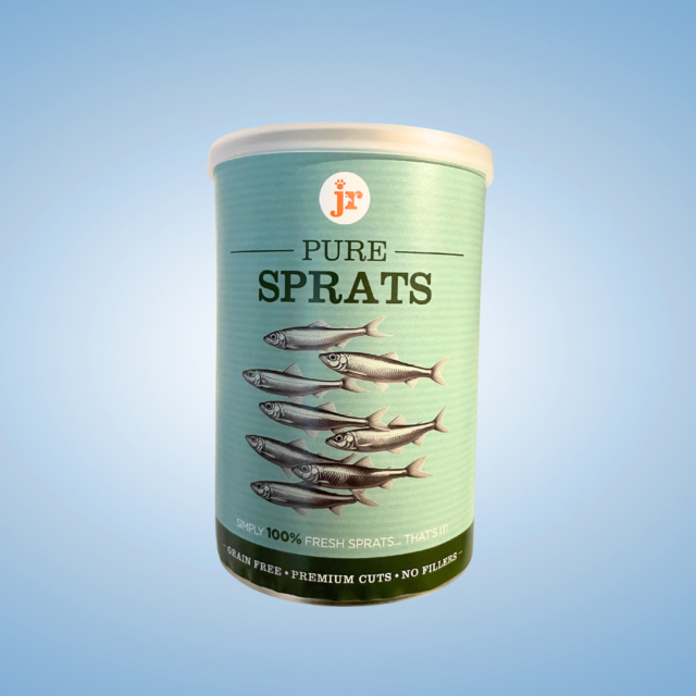 Jr Pet Products Pure Sprats Topper & Mixer Tin 400g