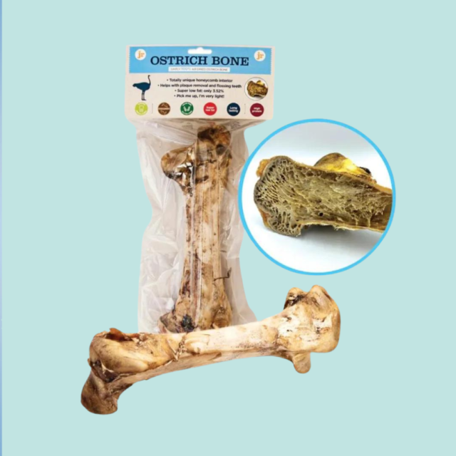 Jr Pet Products Air-Dried Ostrich Bone