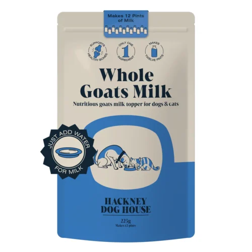 Hackney Dog House Goats Milk Powder Topper for Dogs (BEST BEFORE 28/08)